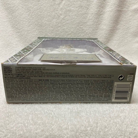 Elizabeth Taylor Collection Father of the Bride Doll - Picture 9 of 15